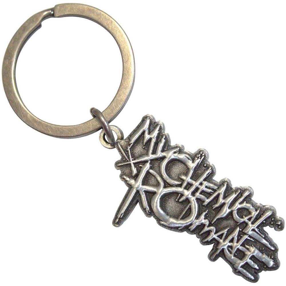 My Chemical Romance - The Black Parade Logo Keychain - Silver coloured